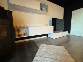 Mueble de salón blanco moderno