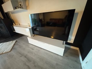 Mueble de salón blanco moderno