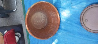 Lebrillo antiguo con armazón