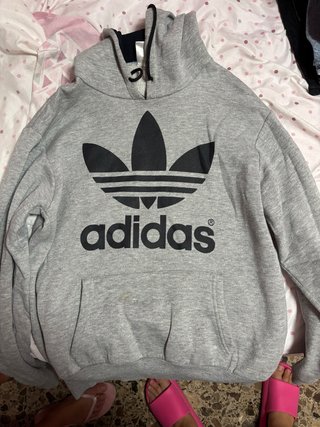 Sudadera Adidas Gris Talla L
