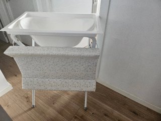 Bañera cambiador bebé plegable