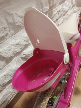 Bicicleta infantil 16 pulgadas rosa