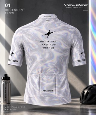 Maillot Ciclismo Veloce Iridescent Flow