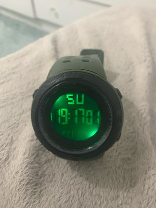 Reloj Digital Verde Militar