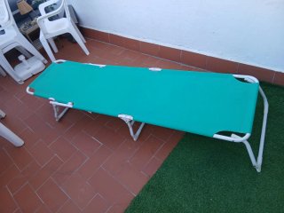 Tumbona plegable chaise longue