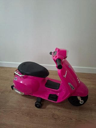 Moto Vespa Eléctrica Infantil Rosa