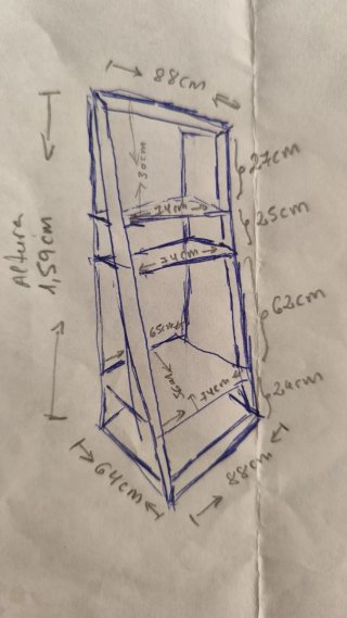 Mueble estantería
