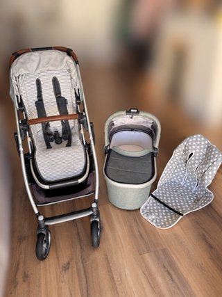 Carro Uppababy Cruz V2 con capazo