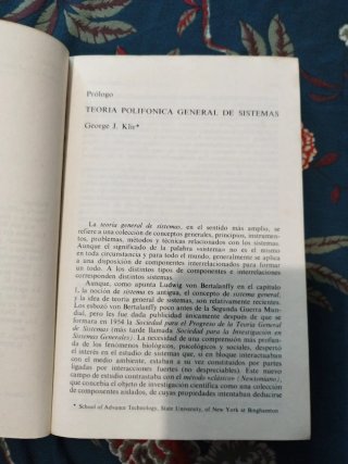 Tendencias en la teoría general de sistemas