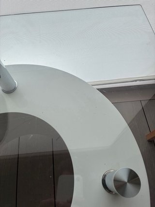 Mesa centro cristal diseño S