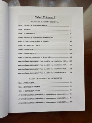 UNAS MATEMATICAS PARA TODOS.MATEMATICAS II