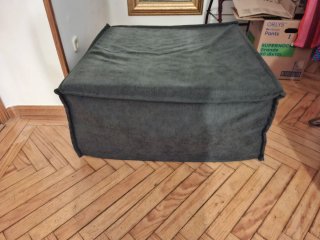 Puff Cama Marmota 90x90