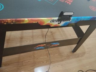 Mesa Air Hockey con Luces LED