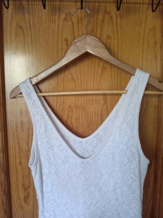 Vestido blanco encaje