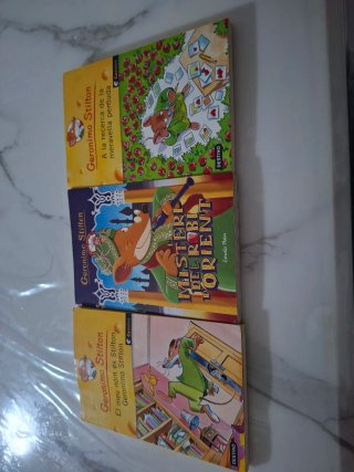 3 libros de geronimo stilton