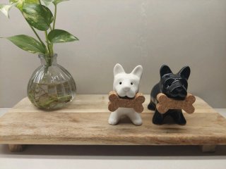 Salpimenteros Perros Cerámica Fisura