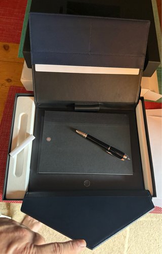 Montblanc Augmented Paper Sartorial Azul