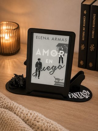 Supporto E-reader Personalizzato Nero