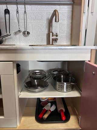 Cocinita infantil personalizada con accesorios