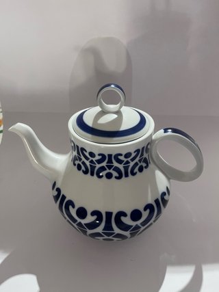Juego Café Vintage Sargadelos Azul y Blanco
