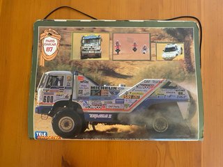 Álbum/Carpeta cromos Paris-Dakar 1987 Completo