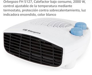 Calefactor Orbegozo FH 5127 Bajo Consumo