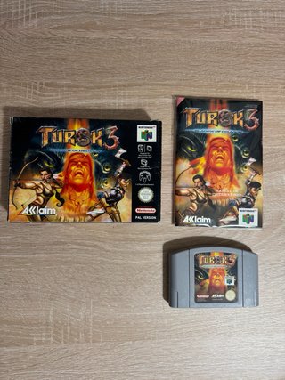 Lote Nintendo 64 PAL: Turok 3, Smash Bros, Donkey