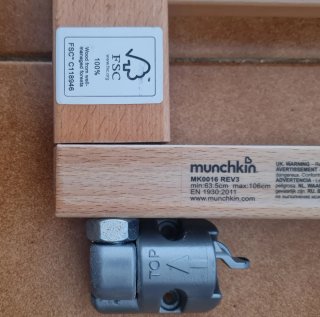 Barrera de seguridad Munchkin madera