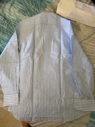 Camisa Hackett Rayas Azul Talla XS