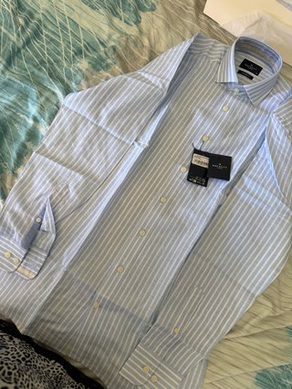 Camisa Hackett Rayas Azul Talla XS