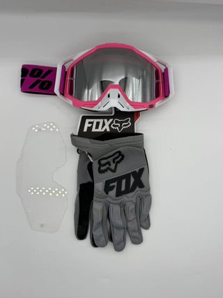 Gafas 100% y Guantes Fox Nuevos 1316