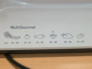 Vaporera Braun MultiGourmet