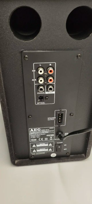 Barra de Sonido AEG Negra