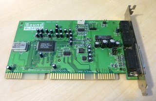Tarjeta sonido Sound Blaster 16 CT4180. ISA 16 bit