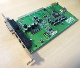 Tarjeta sonido Sound Blaster 16 CT4180. ISA 16 bit