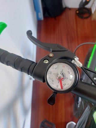 Bicicleta niño 20 negra y verde