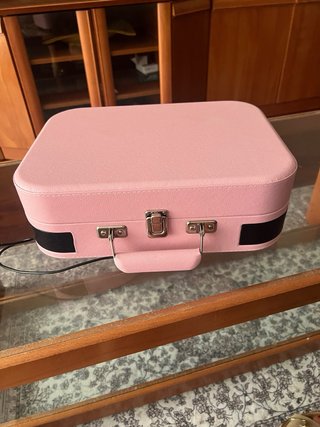 Tocadiscos rosa PRIXTON