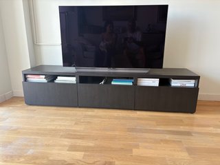 Mueble TV Ikea Negro