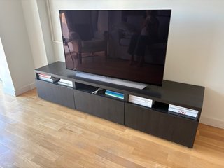 Mueble TV Ikea Negro