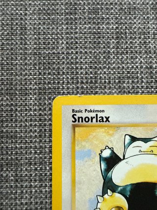 Carta Pokémon Snorlax Base Set 30/130