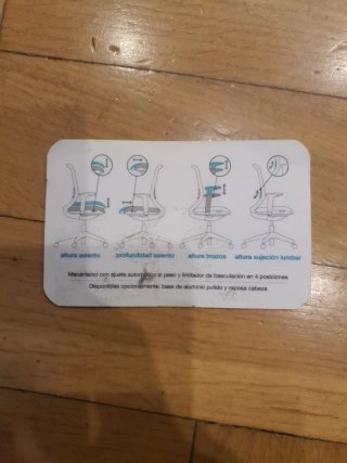 Silla de oficina ergonómica con ruedas