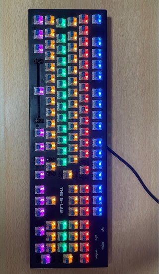Teclado Gaming RGB Switches Azules The G-Lab