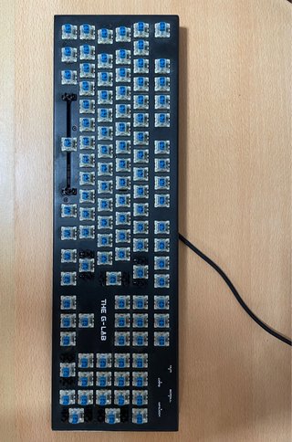 Teclado Gaming RGB Switches Azules The G-Lab