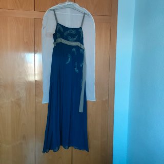 Vestidode mujer Induyco Talla 44 Azul