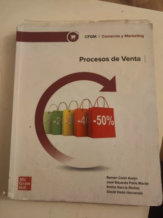 Pack 5 libros grado Comercio y marketing