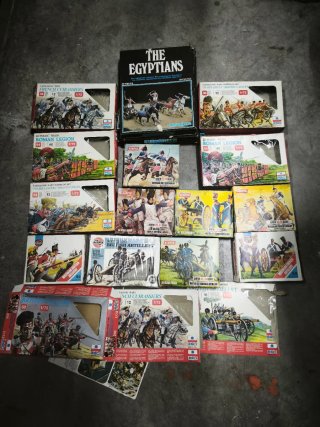 Lotti di soldatini in PVC Esci, Airfix