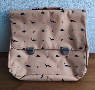 Mochila Dinosaurios Beige