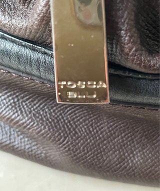 BORSA DONNA IN PELLE TOSCA BLU