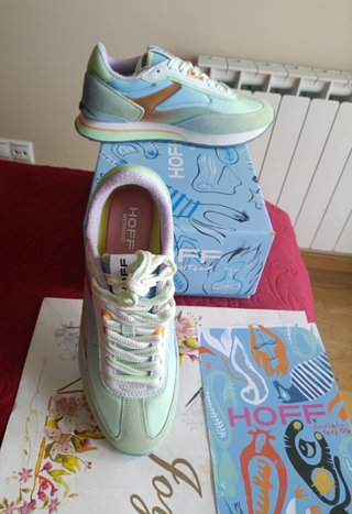 Zapatillas HOFF Talla 39 Azul/Verde de 134€