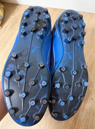 Botas fútbol Puma ULTRA talla 41 azul